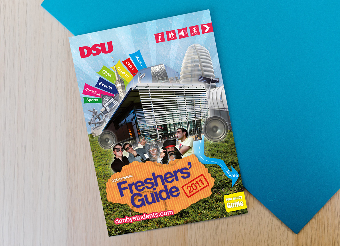Danby Students Freshers’ Week Brochure Design